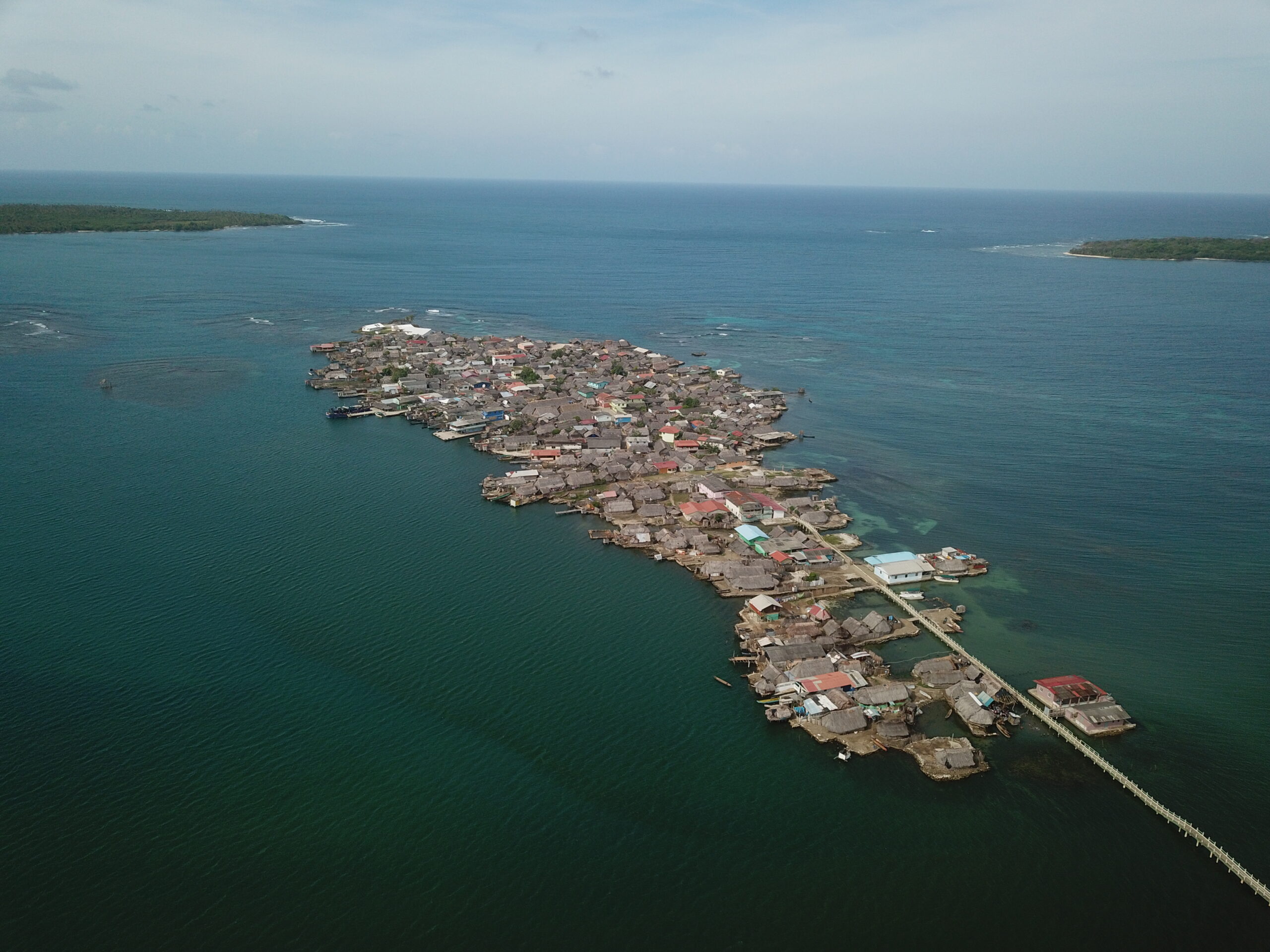 Aerial photo of one of the islands that make up the territory of the Guna people of Panama "Guna Yala".
The “Indigenous Innovative Solutions” Photography Contest Winners
Name of the photo: The hope to keep on living.
Author: Alcibiades Rodriguez
