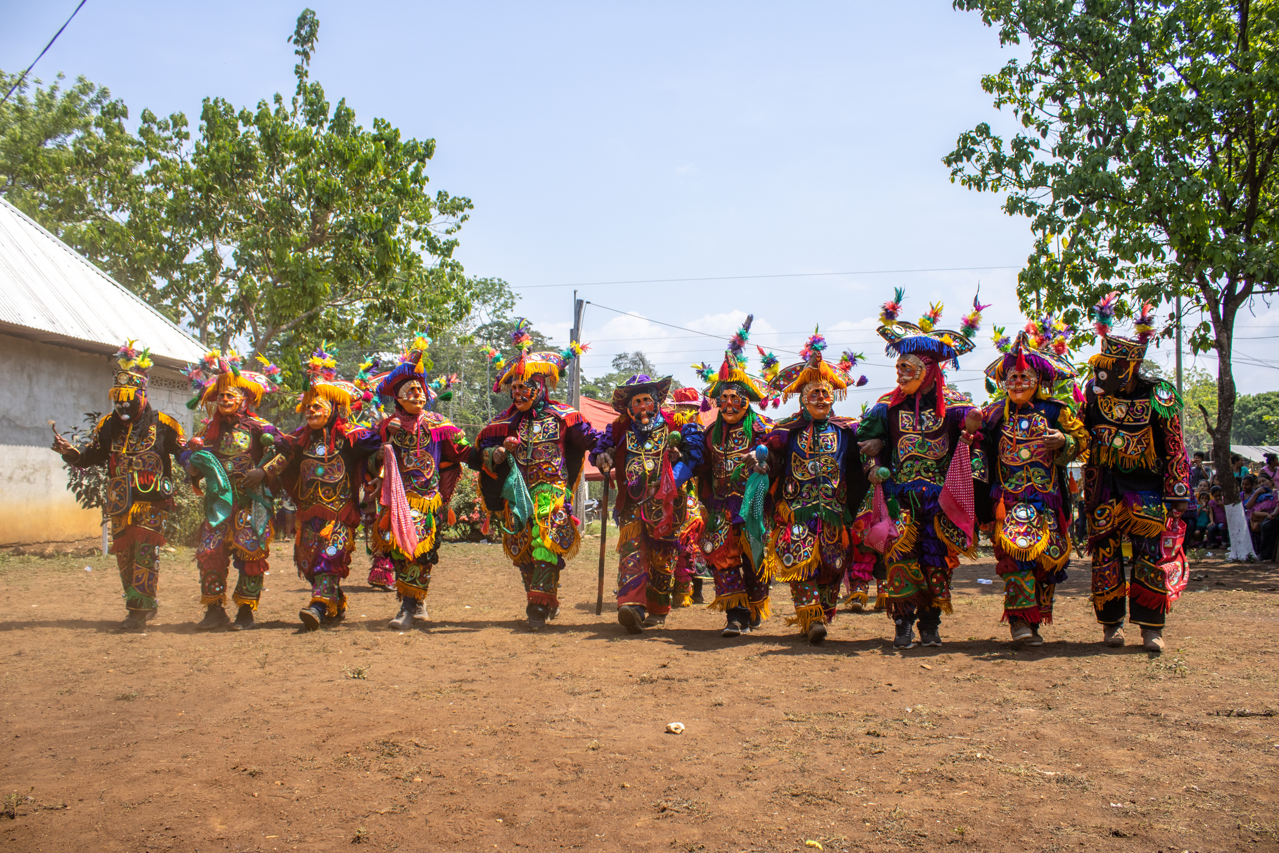 Group of indigenous people from the Unión Maya Itza Cooperative in Guatamela performing the Deer Dance ritual with traditional clothing.
The “Indigenous Innovative Solutions” Photography Contest Winners
Name of the photo: The Dance of the Deer.
Author: Nazario Tiul Choc